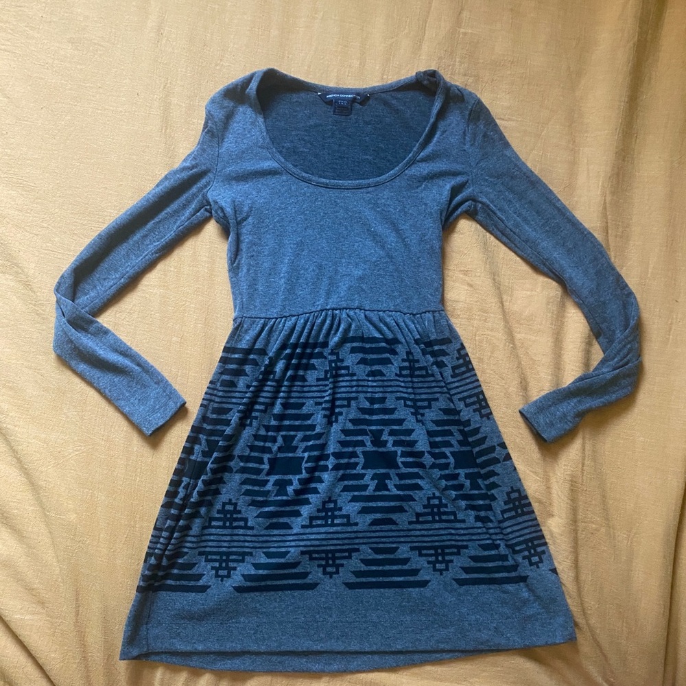 French Connection grey dress